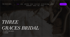 Desktop Screenshot of 3gracesbridal.com